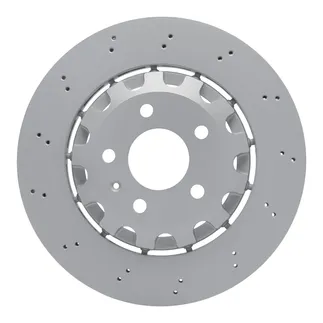 R1 Concepts PXP-73089A Carbon Alloy Drilled Only Brake Rotor